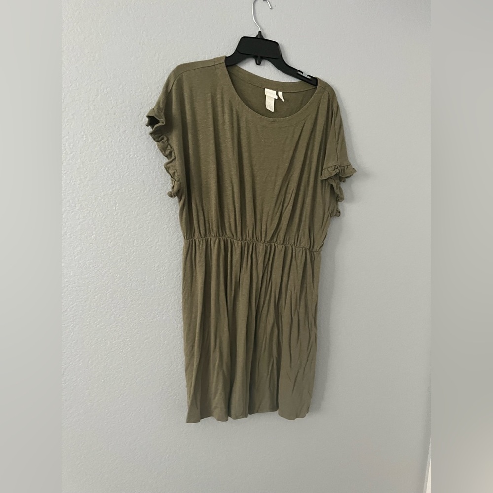 H&M Olive Green dress